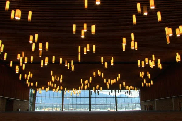 The West Ballroom lantern ceiling